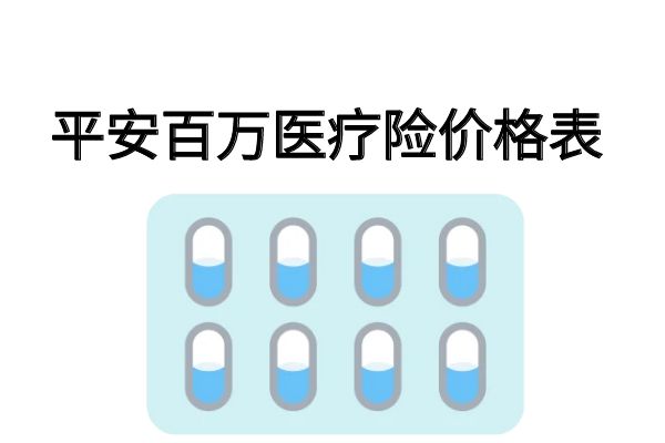 平安百万医疗险2025年价格表，2025年平安百万医疗险保费多少？