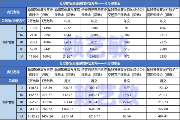 输卵管癌手术后会不会复发？什么保险可以预防输卵管癌复发和转移