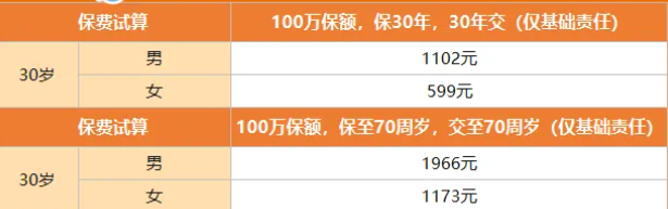 华贵大麦2024定期寿险价格表，大麦2024定期寿险投保案例分析+特色