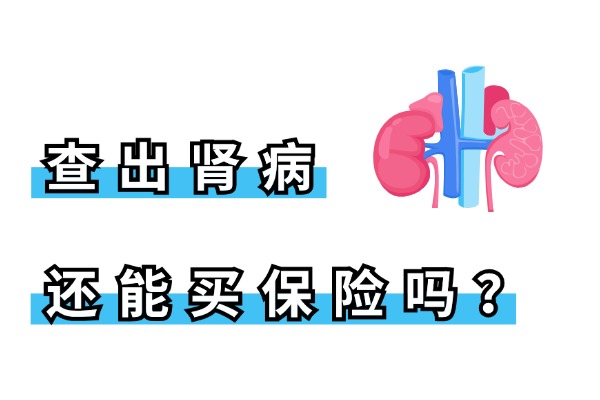 查出肾病还能买保险吗？还能买什么保险(2024年最新权威解答)