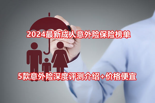 2024最新成人意外险保险榜单，5款意外险深度评测介绍+价格便宜