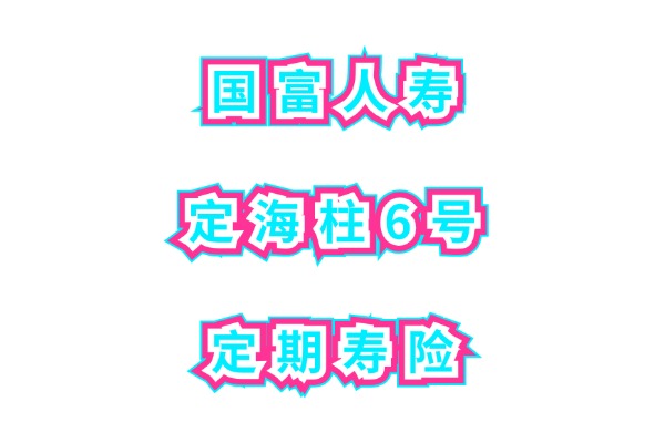 国富人寿定海柱6号定期寿险怎么样？升级后百万保额多少钱一年？