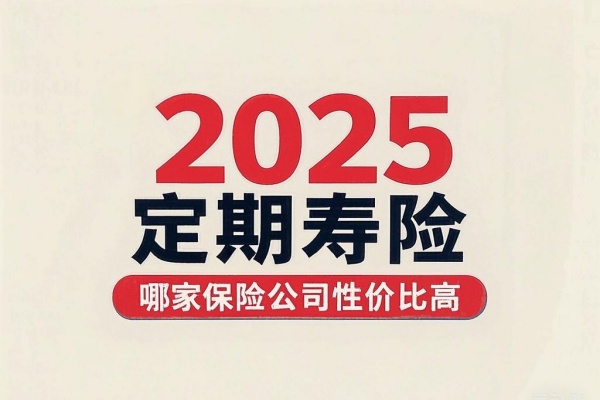 2025定期寿险哪家保险公司性价比高，2025定期寿险产品推荐