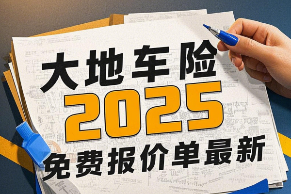 大地车险2025免费报价单最新，2025大地车险官网报价查询入口