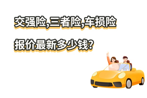 2025交强险,三者险,车损险报价最新多少钱？网上最佳车险方案价格表