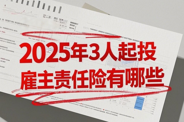 2025年小型团体雇主险推荐，2025年3人起投雇主责任险有哪些