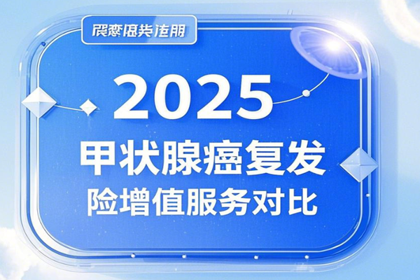 2025甲状腺癌复发险增值服务对比：就医绿通、特药直付哪家强？