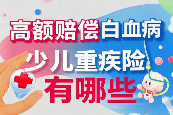 高额赔偿白血病的少儿重疾险有哪些？赔白血病的少儿重疾险推荐！