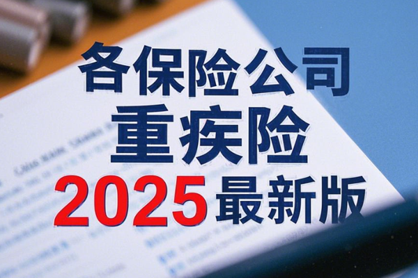 各保险公司重疾险2025最新版，2025年重疾险产品信息和特点介绍