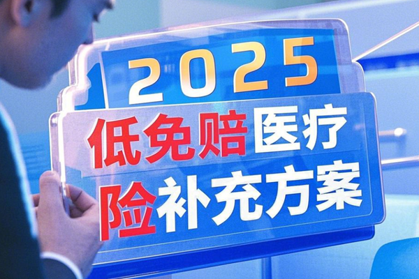 小额医疗怎么选？2025低免赔医疗险补充方案+案例介绍