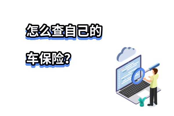 车险怎么查自己的车保险？只输入车牌号免费查保险怎么查？