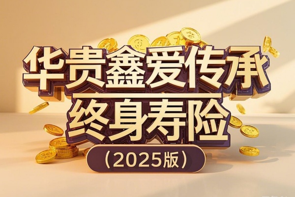 华贵鑫爱传承终身寿险（2025版）怎么样？好吗？回本快+收益高！